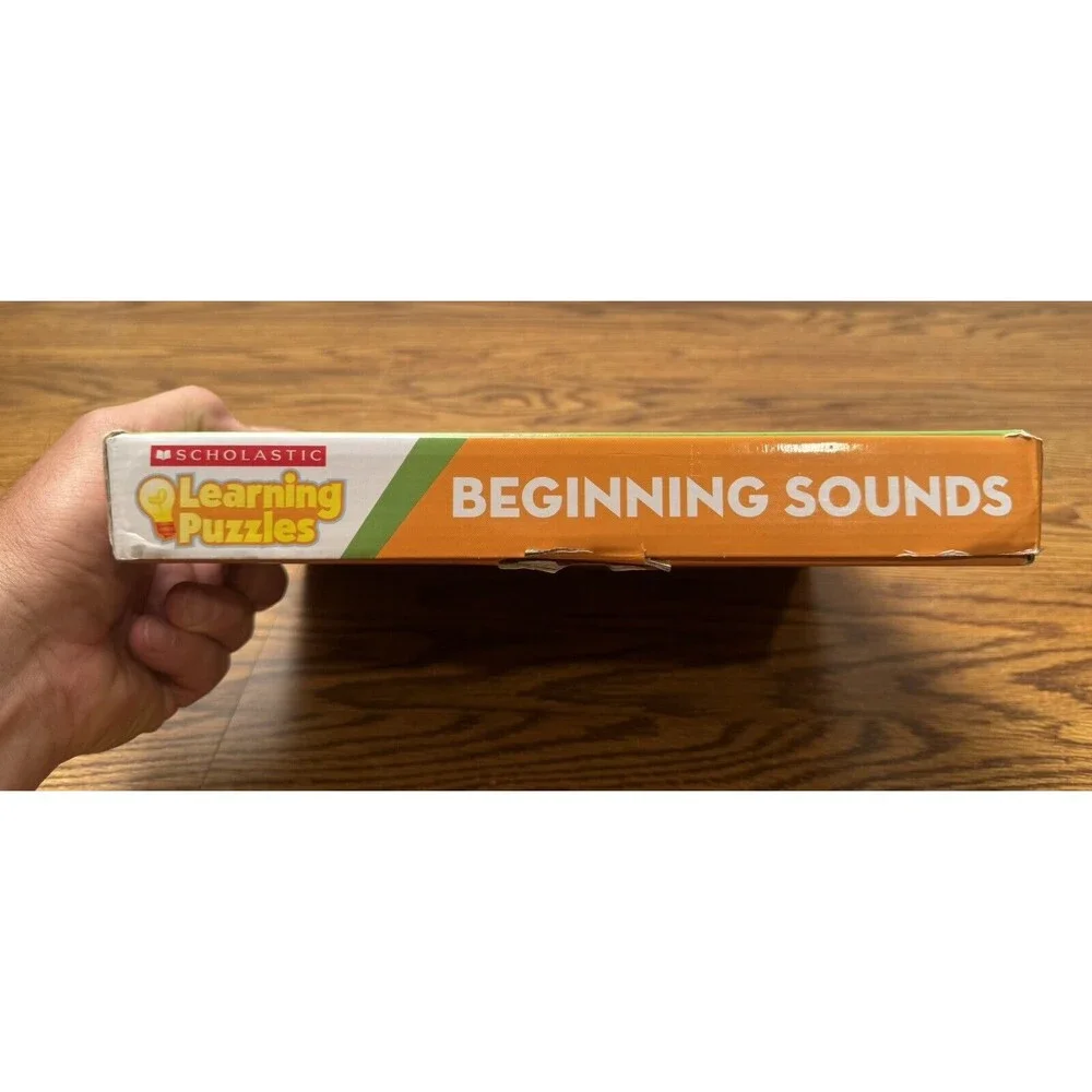Scholastic Learning Puzzles Beginning‎ Sounds Ages 5+
